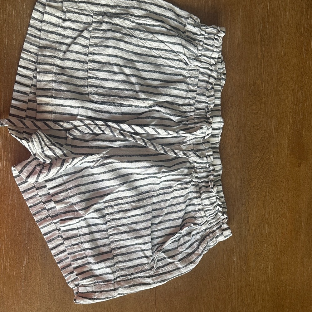 Thread & Supply High Waist Striped Shorts